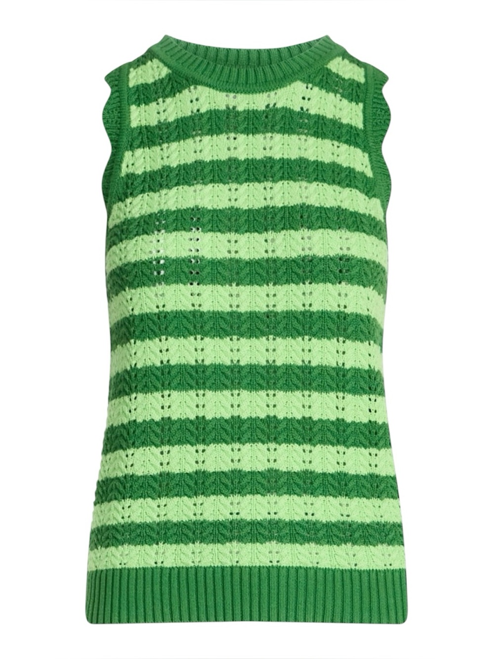 Women's Free Assembly Crochet Cotton Racerback Tank Top Size XXL
